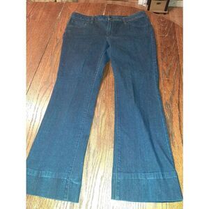 12P ANA Boot Cut Dark Wash Denim Blue Jeans- Altered to Inseam 27"
